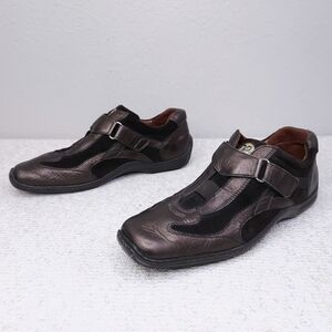 Donald J. Pliner Suede Leather Sneaker Dotare ITALY